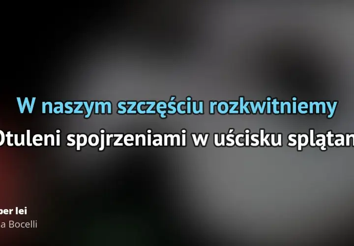 "Vivo per lei": Żyję dla niej? Odkryj prawdziwe znaczenie hitu