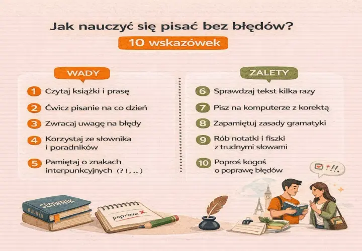 Jak się pisze? Opanuj polską ortografię i unikaj błędów!