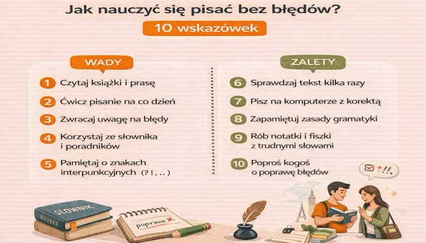 Jak się pisze? Opanuj polską ortografię i unikaj błędów!