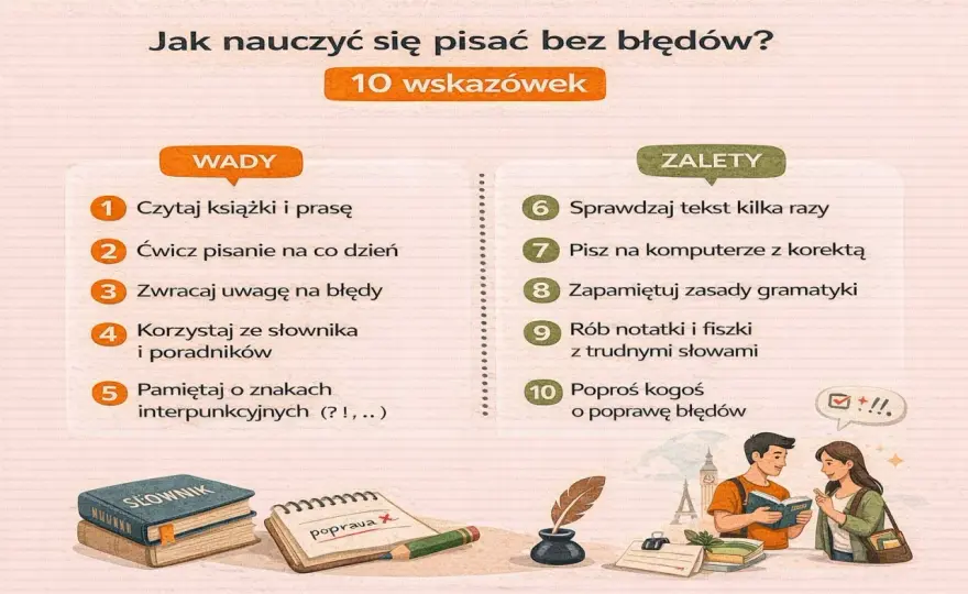 Jak się pisze? Opanuj polską ortografię i unikaj błędów!